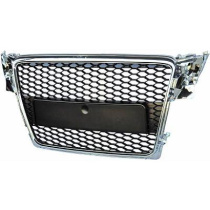 AUDI A4 B8 07-11 Honeycomb Krom Sportgrill RS-Look DIEDERICHS